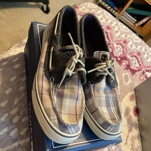 Sperry Shoes Size 11 Gray and Purple